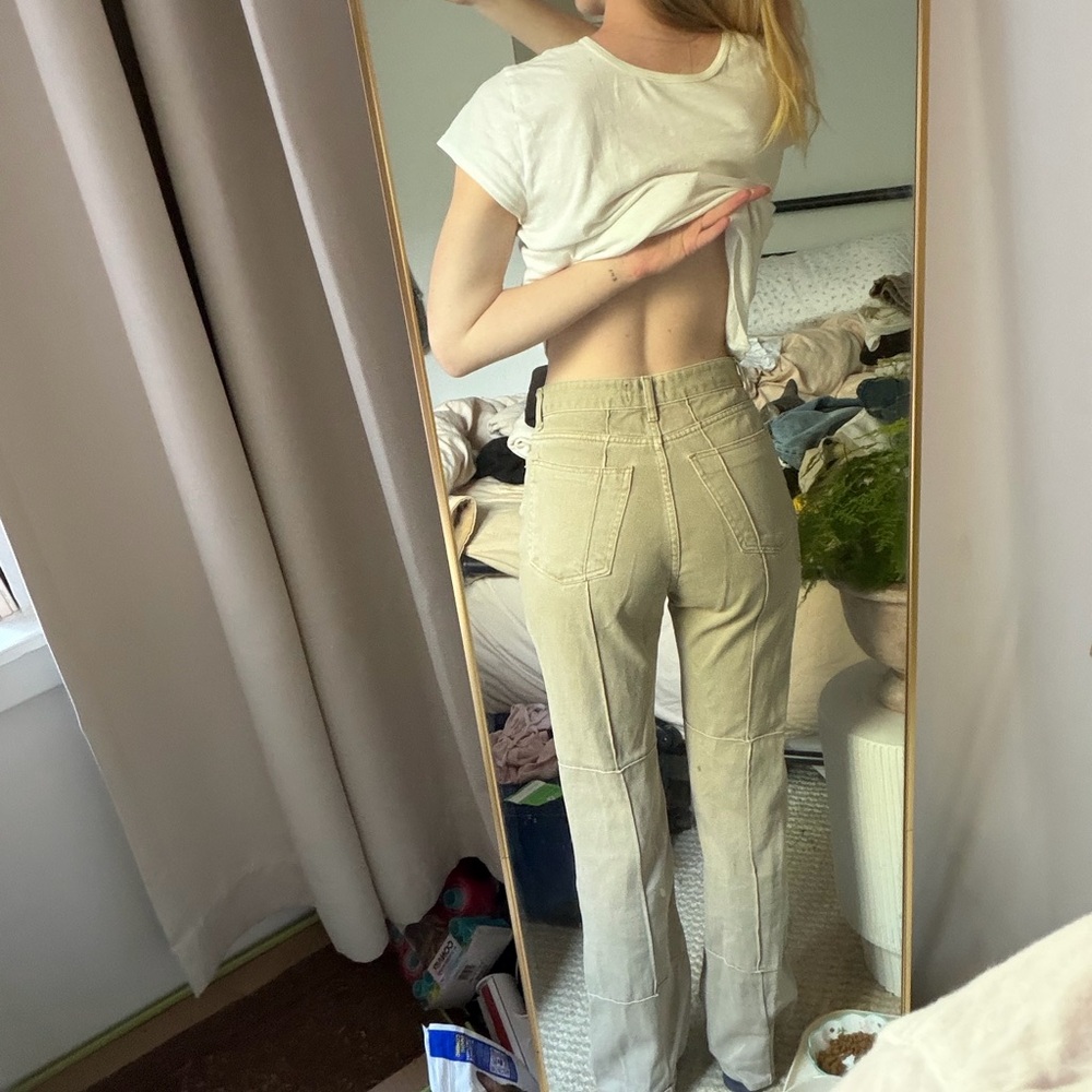 Source Unknown Beige Pants View 4